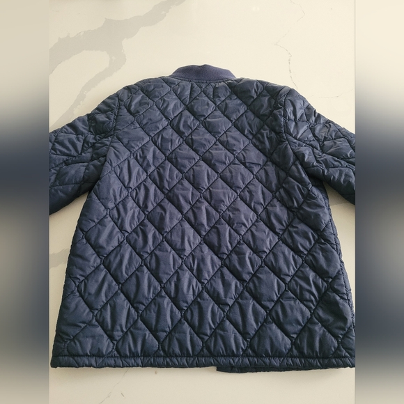 POLO RALPH LAUTEN BOYS NAVY QUILTED JACKET SZ 10-12 Y - Picture 3 of 5